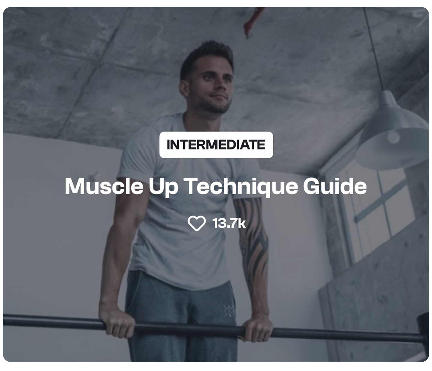 Muscle Up Technique Guide - THENX