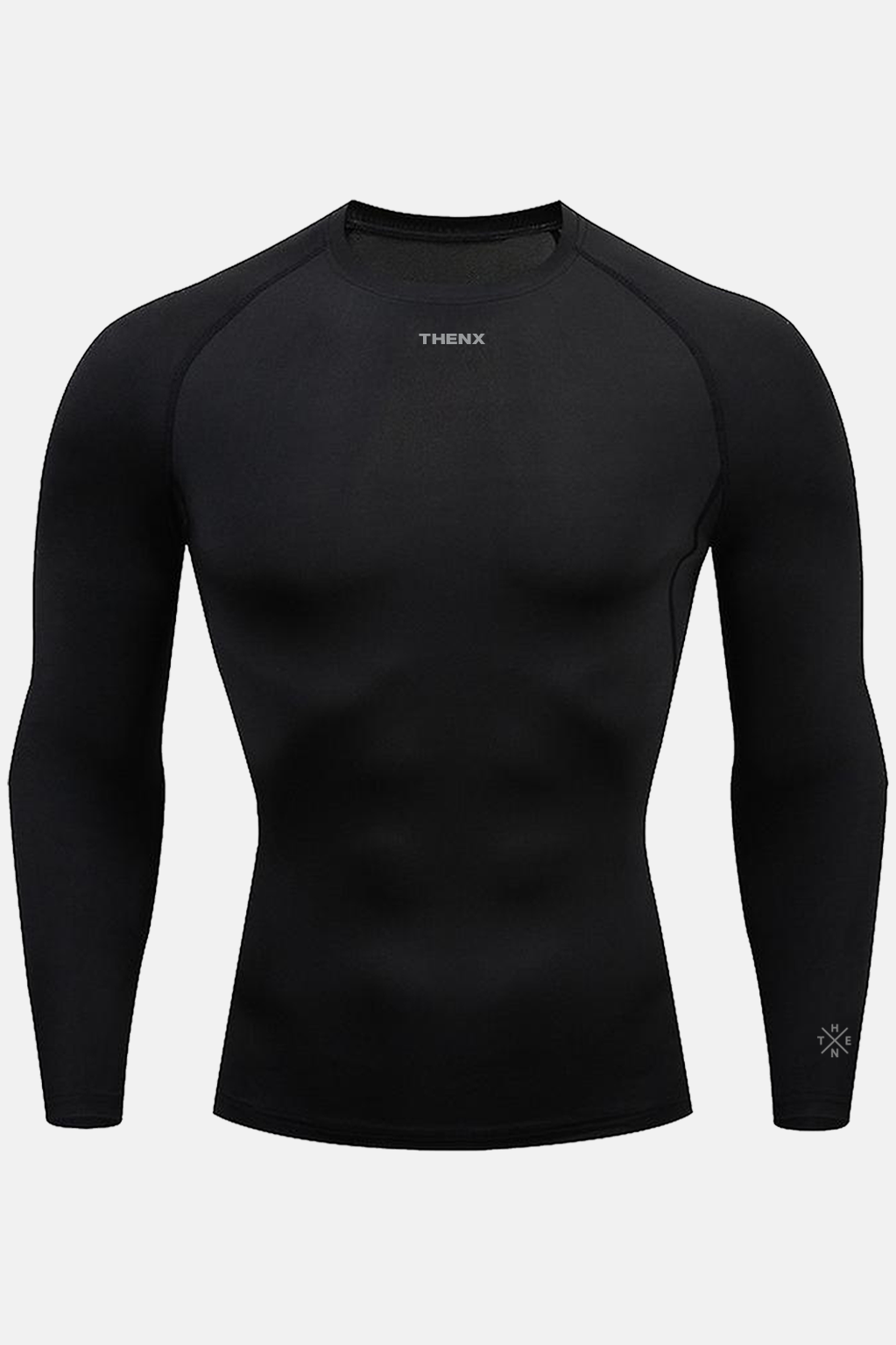 Thenx Long Sleeve Compression Tee - Black - THENX