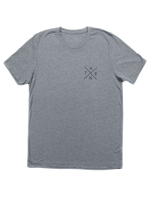 Thenx Grey Tees (X Logo)