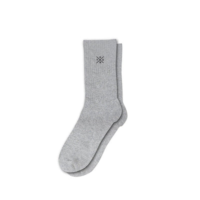 Thenx Crew Socks - Grey